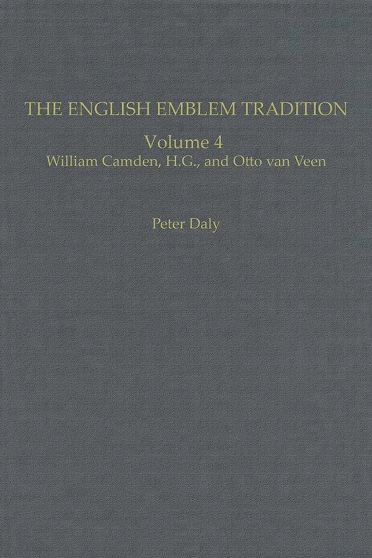 Peter Daly, Mary V. Silcox - English Emblem Tradition, Inbunden. Tillgänglighet: Tillfälligt slut