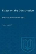 Essays on the Constitution: Aspects of Canadian law and politics