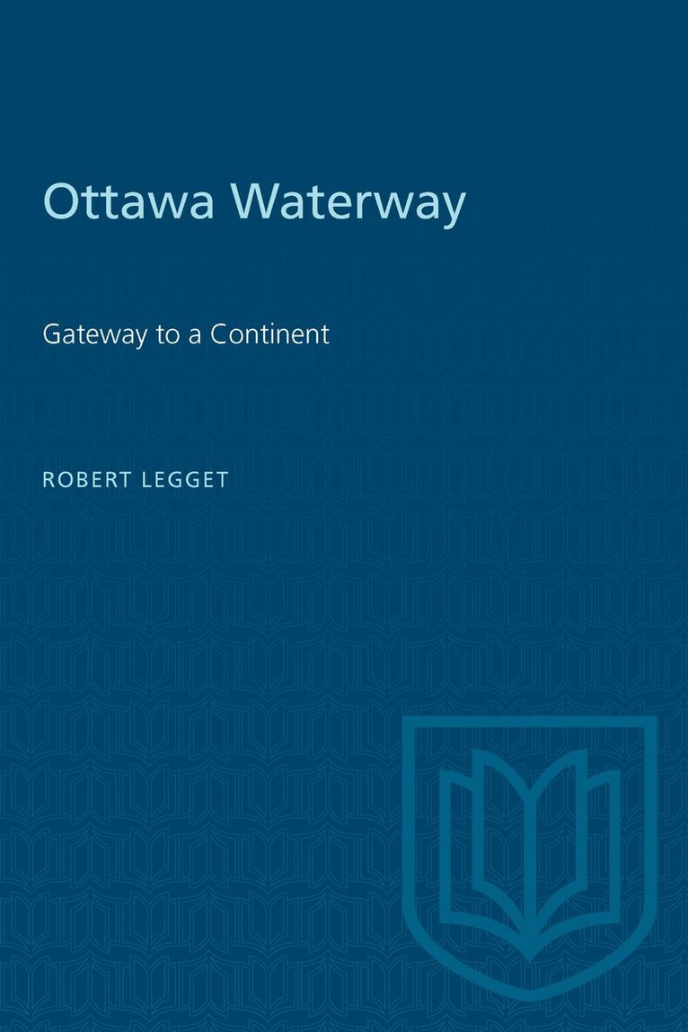 Robert Legget - Ottawa Waterway, Häftad. Tillgänglighet: Lägg i varukorg