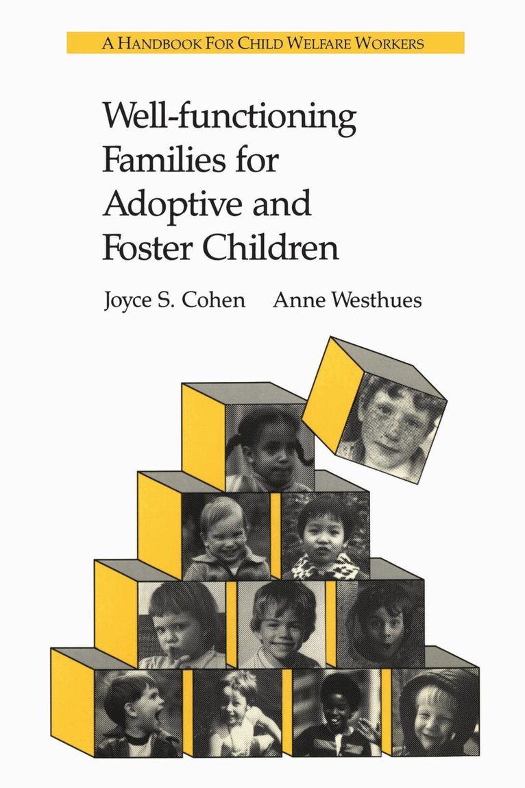 Joyce Cohen, Anne Westhues - Well-functioning Families for Adoptive and Foster Children, Häftad. Tillgänglighet: Lägg i varukorg
