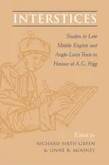Richard Firth Green, Linne R. Mooney - Interstices, Inbunden. Tillgänglighet: Tillfälligt slut