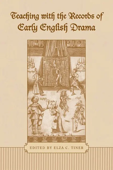 Elza C. Tiner - Teaching with the Records of Early English Drama, Inbunden. Tillgänglighet: Tillfälligt slut