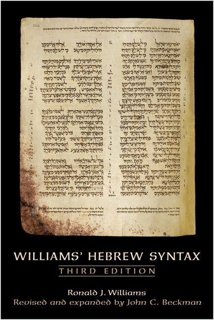 John C. Beckman - Williams' Hebrew Syntax, Third Edition, Häftad