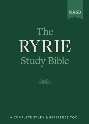Charles C. Ryrie - NASB Ryrie Study Bible, Burgundy Genuine Leather, Red Letter, Inbunden