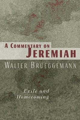 Walter Brueggemann - A Commentary on Jeremiah, Häftad