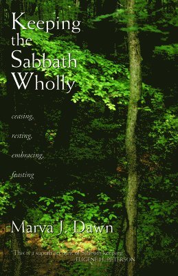 Marva J. Dawn - Keeping the Sabbath Wholly: Ceasing, Resting, Embracing, Feasting, Häftad