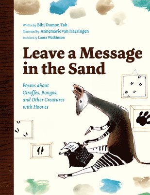TAK  BIBI DUMON - LEAVE A MESSAGE IN THE SAND, Inbunden