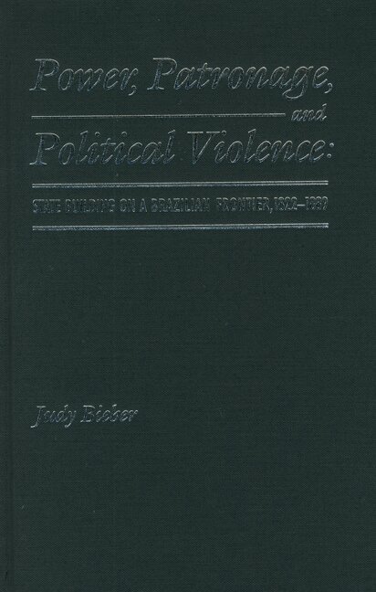 Judy Bieber - Power, Patronage, and Political Violence, Inbunden. Tillgänglighet: Tillfälligt slut