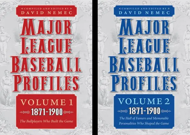 David Nemec - Major League Baseball Profiles, 1871-1900, 2-volume Set. Tillgänglighet: Tillfälligt slut