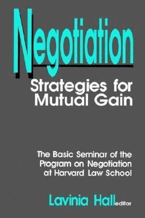 Lavinia Hall - Negotiation, Häftad
