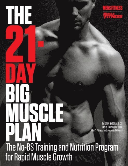 Sean Hyson - 21-Day Big Muscle Plan, E-bok