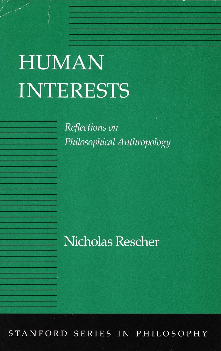 Nicholas Rescher - Human Interests, Inbunden. Tillgänglighet: Tillfälligt slut