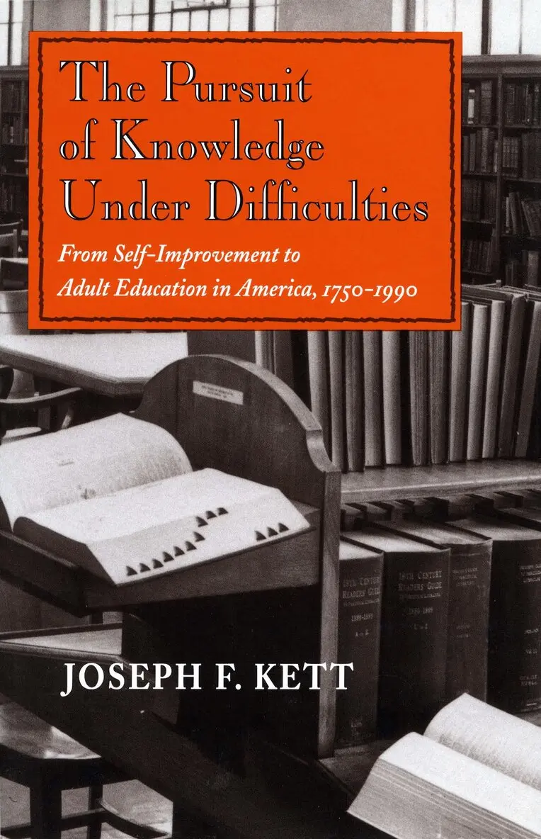 Joseph F. Kett - Pursuit of Knowledge Under Difficulties, Inbunden. Tillgänglighet: Tillfälligt slut