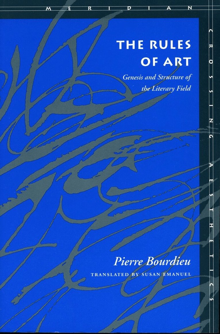 Pierre Bourdieu - Rules of Art, Häftad