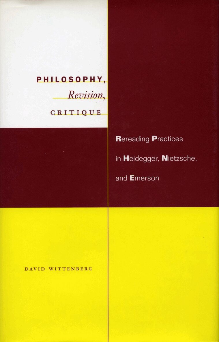 Philosophy, Revision, Critique
