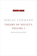 Theory of Society, Volume 1