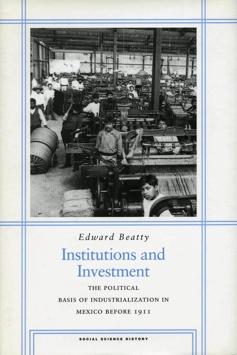 Edward Beatty - Institutions and Investment, Inbunden. Tillgänglighet: Tillfälligt slut
