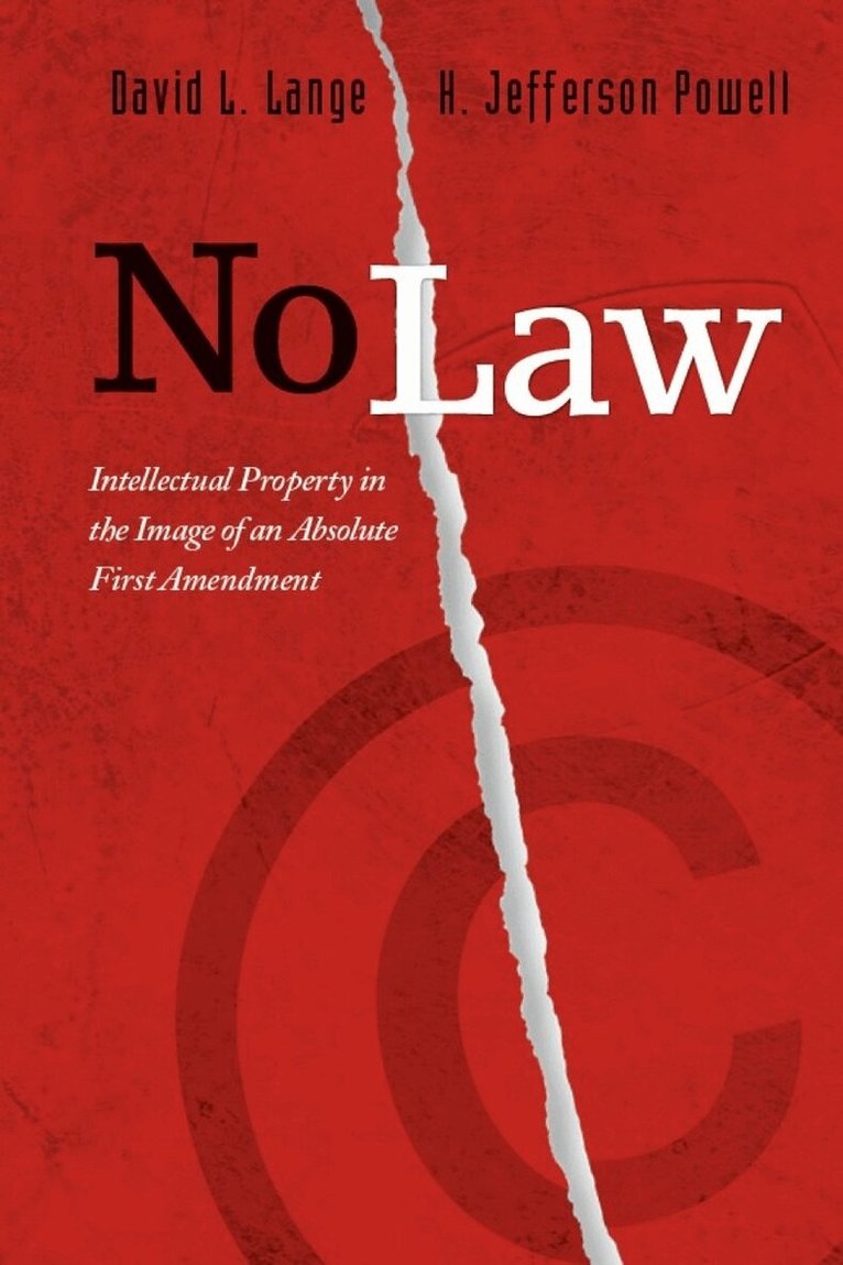 David L. Lange, H. Jefferson Powell - No Law, Häftad