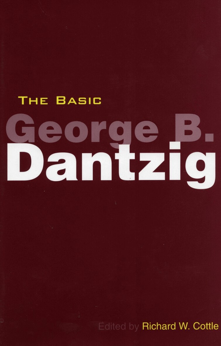 Basic George B. Dantzig