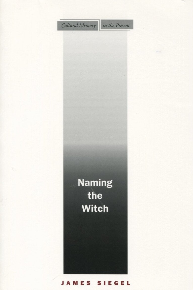 James Siegel - Naming the Witch, Inbunden