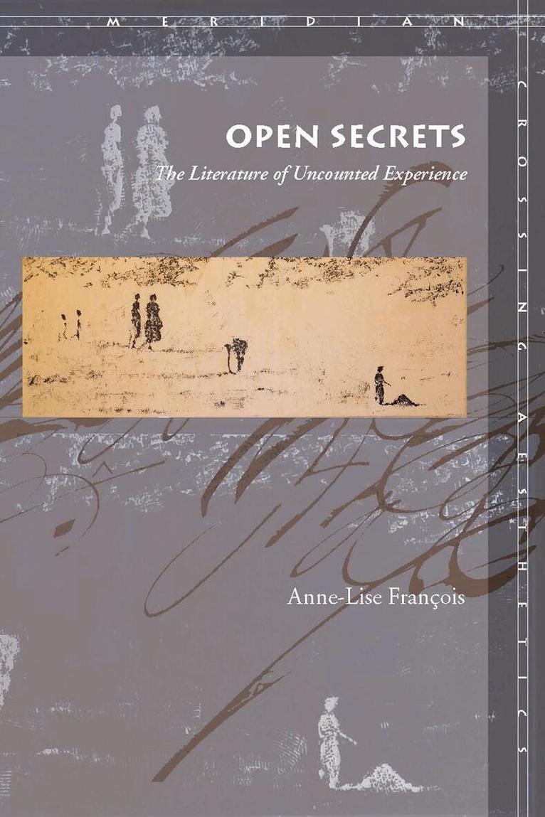 Anne-Lise François - Open Secrets, Inbunden. Tillgänglighet: Lägg i varukorg