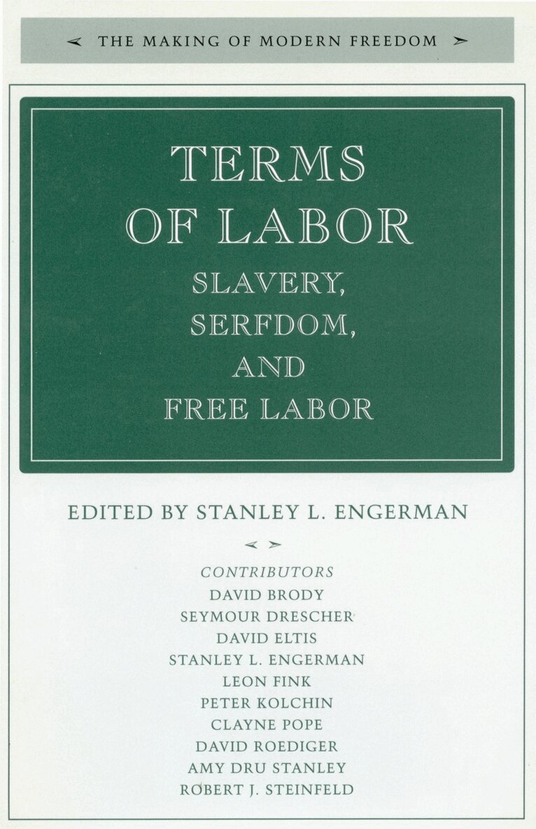 Stanley L. Engerman - Terms of Labor, E-bok