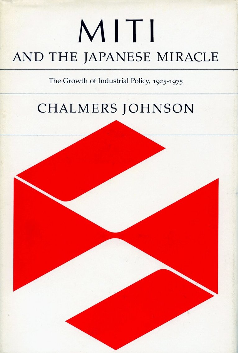 Chalmers Johnson - MITI and the Japanese Miracle, E-bok