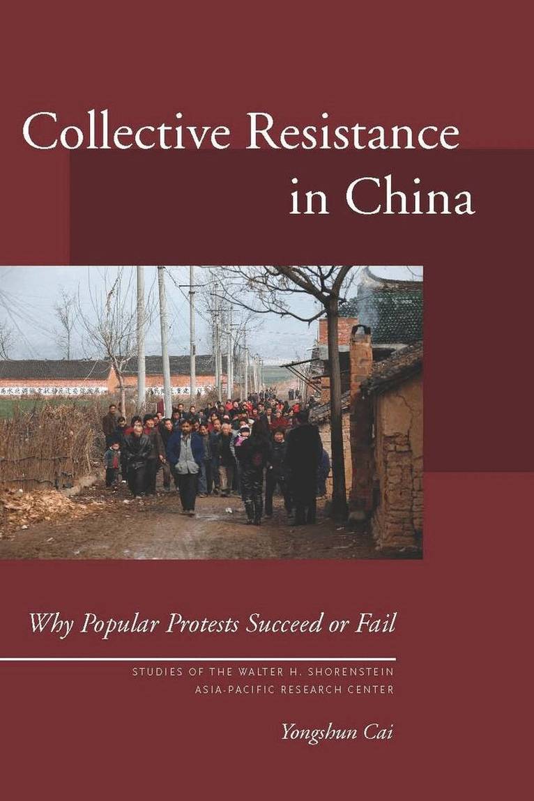 Yongshun Cai - Collective Resistance in China, E-bok