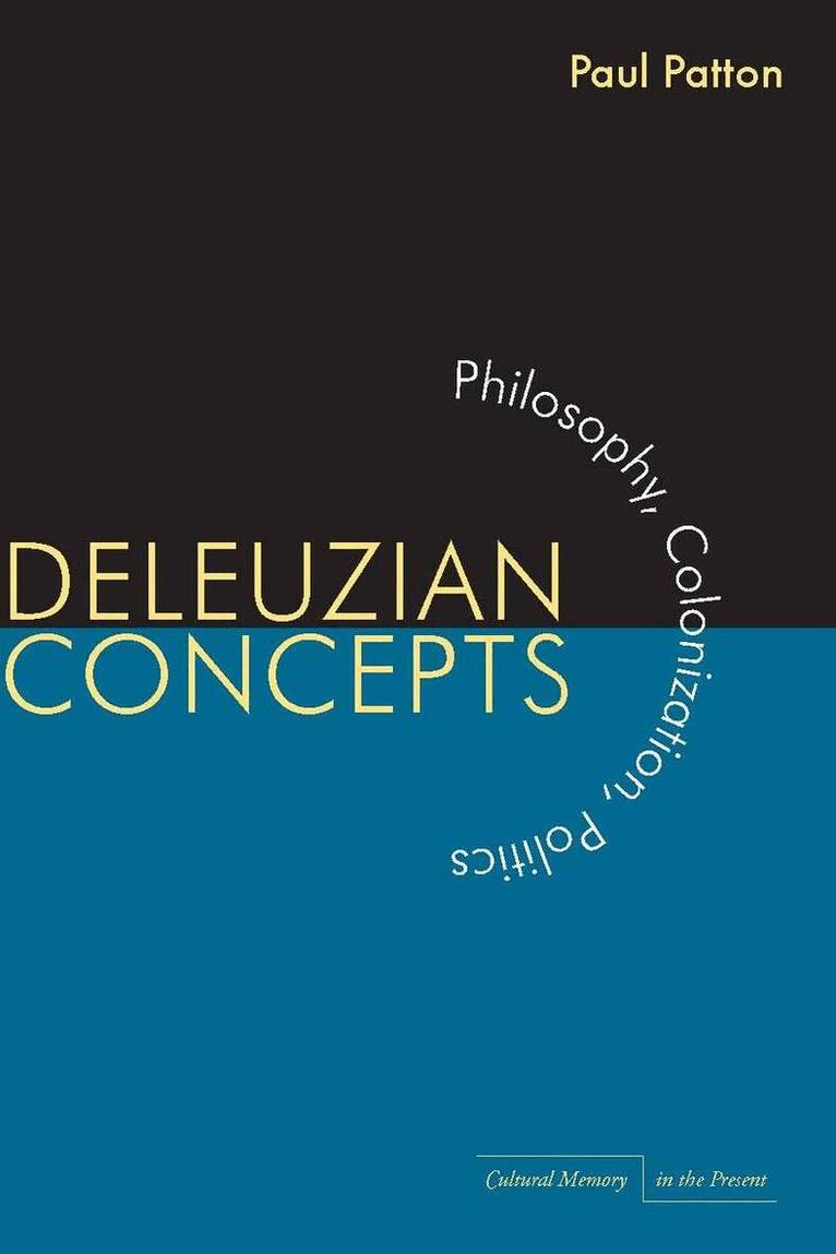 Paul Patton - Deleuzian Concepts, E-bok