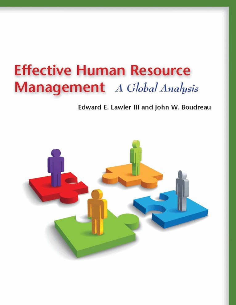 Edward Lawler - Effective Human Resource Management, E-bok