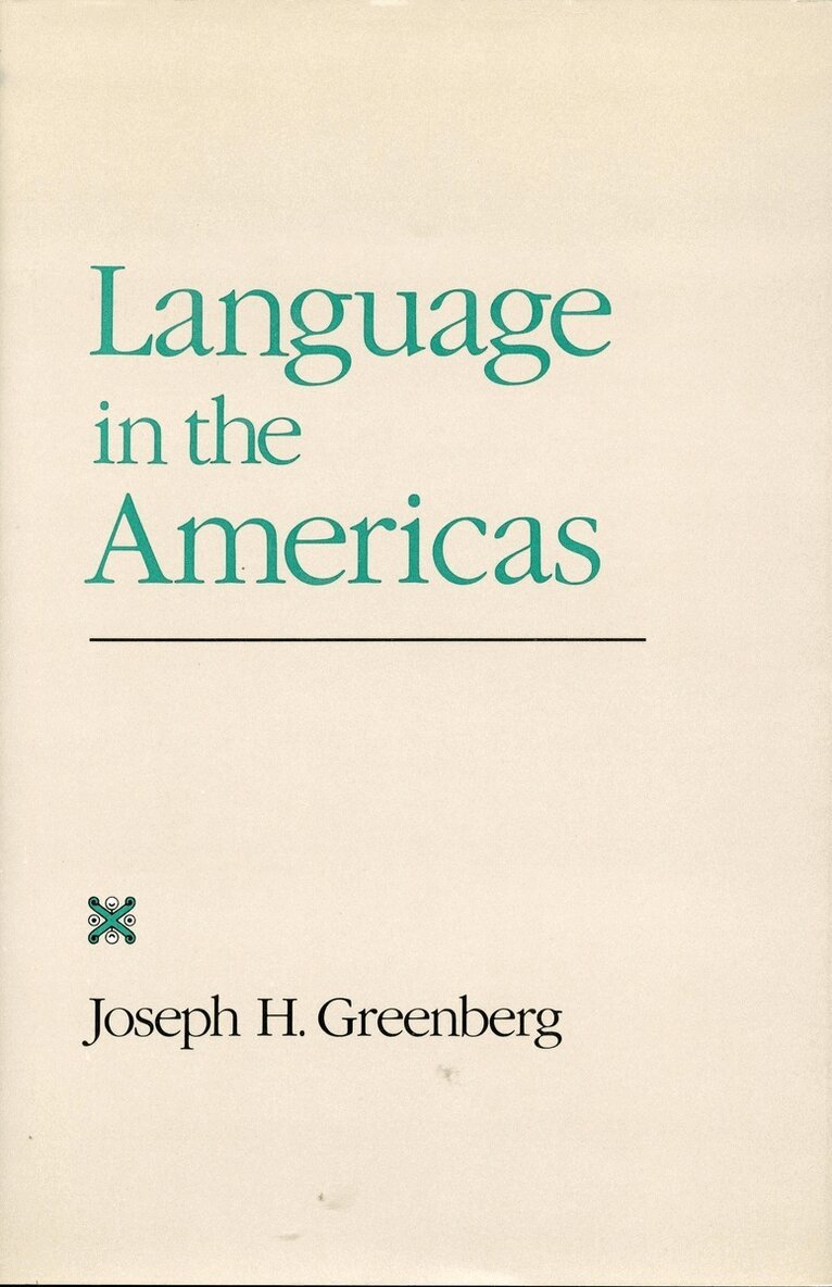 Joseph H. Greenberg - Language in the Americas, E-bok