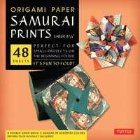Origami Paper Samurai Print Large