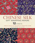 Chinese Silk Gift Wrapping Papers - 12 Sheets