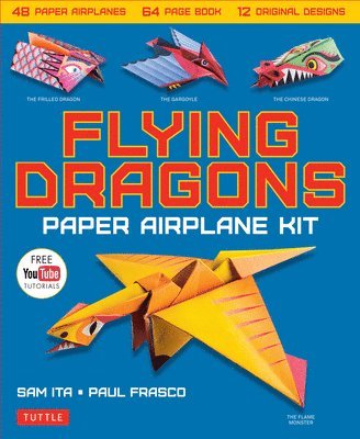 Sam Ita, Paul Frasco - Flying Dragons Paper Airplane Kit. Tillgänglighet: Lägg i varukorg