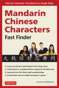 Mandarin Chinese Characters Fast Finder