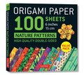 Origami Paper 100 sheets Nature Patterns 6 inch (15 cm)
