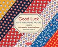 Good Luck Gift Wrapping Papers - 6 Sheets
