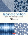 Japanese Shibori Gift Wrapping Papers - 12 Sheets