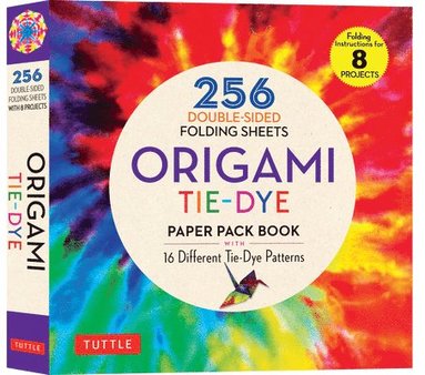 Origami Tie-Dye Patterns Paper Pack Book av Tuttle Studio