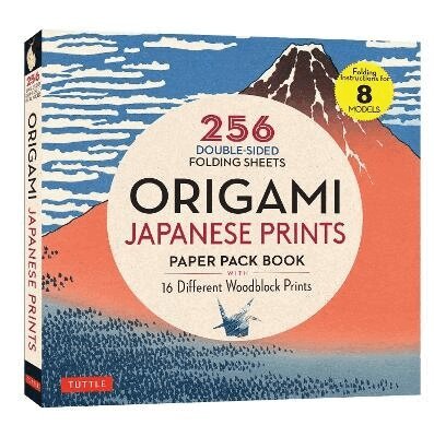 . Tuttle Studio - Origami Japanese Prints Paper Pack Book, Häftad