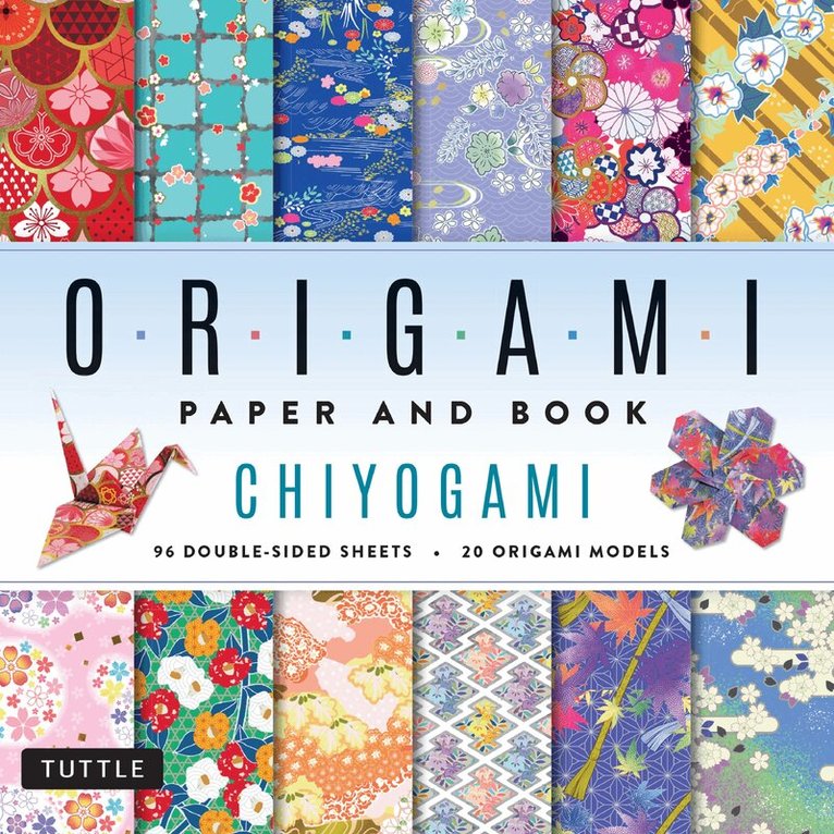 . Tuttle Studio - Chiyogami Origami Paper and Book, Inbunden. Tillgänglighet: Lägg i varukorg