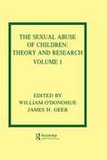 Sexual Abuse of Children
