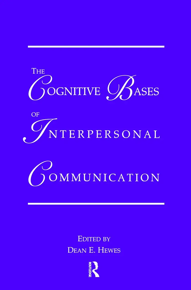 Dean E. Hewes - Cognitive Bases of Interpersonal Communication, Inbunden. Tillgänglighet: Lägg i varukorg