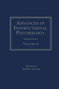 Advances in instructional Psychology