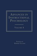 Advances in instructional Psychology