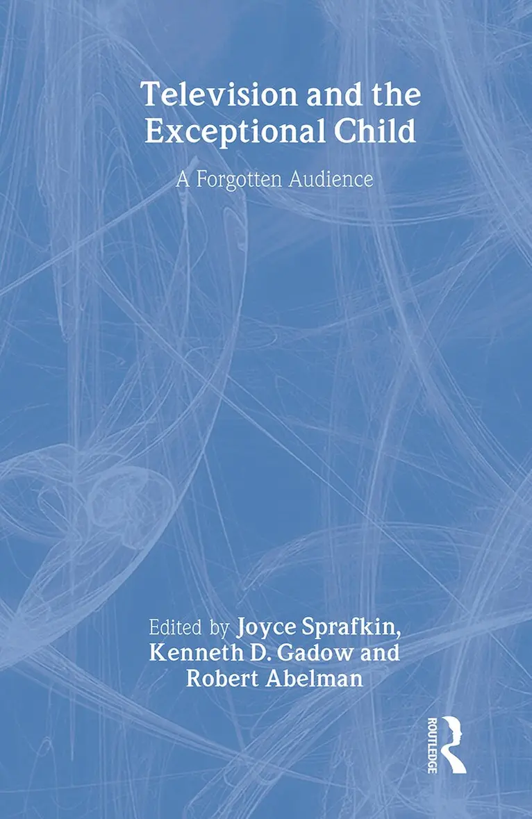Joyce Sprafkin, Kenneth D. Gadow, Robert Abelman - Television and the Exceptional Child, Häftad. Tillgänglighet: Tillfälligt slut