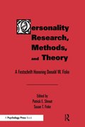 Personality Research, Methods, and Theory