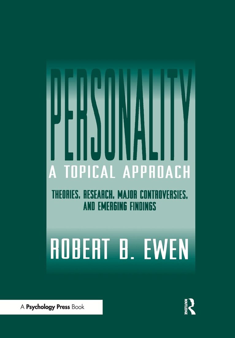 Robert B. Ewen - Personality: A Topical Approach, Inbunden