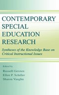 Contemporary Special Education Research