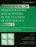 Handbook of Demonstrations and Activities in the Teaching of Psychology